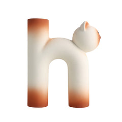 Creative Ceramic Cat Decorative Vase for Living Room Tabletop Decor