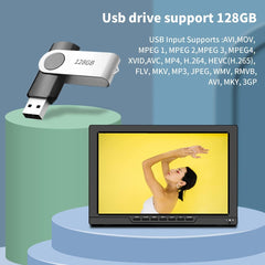 KCR Televisión, TV de 12 V con sintonizador digital DVB-T2, HDMI, USB, control remoto, portátil para dormitorio, cocina, caravana, 14 pulgadas, color