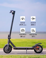5TH WHEEL Foldable Electric Scooter with Turn Signals for Adults