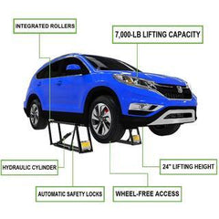 7000TL Portable Car Lift for Trucks & SUVs, 7000 lbs Capacity