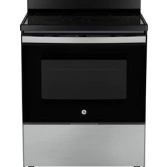 GE 30 in. 5.0 cu. ft. Electric Convection Range with No-Preheat Air Fry