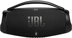 JBL Boombox 3 Wifi – Kabelloser Lautsprecher mit Bluetooth und Wifi – Kompatibel mit der JBL One App – 24 Stunden Wiedergabezeit – Wasser- und