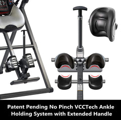 INNOVA HEALTH AND FITNESS ITM5900 Advanced Heat and Massage Inversion Table sgtnighsdesigns