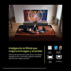 Samsung TV 50 Pulgadas QLED QE1F 4K Smart TV, Imagen y Sonido con IA 4K, Samsung Vision AI, el auténtico Quantum Dot TV Plus