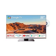 22" Smart 12V RV TV - Limo Series (With DVD Combo)
