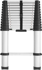 20313T1ASE SmartClose Telescoping Aluminum Ladder with Pinch-Free, Soft-Close Locking Mechanism (300-Pound Capacity, 12.5 ft. ladder with 16 ft. Max Reach) 16 Foot