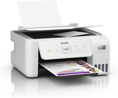 Epson EcoTank ET-2826 A4-Multifunktions-Wi-Fi-Tintentankdrucker, mit einem im Lieferumfang enthaltenen Vorrat an Tinten bis zu 3 Jahren