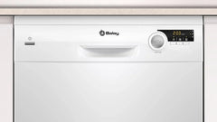 Balay - Lavavajillas de libre instalación, 60 cm, 12 servicios, Auto Diario, Pausa+Carga, ExtraSilencio, Blanco, 3VS506BP
